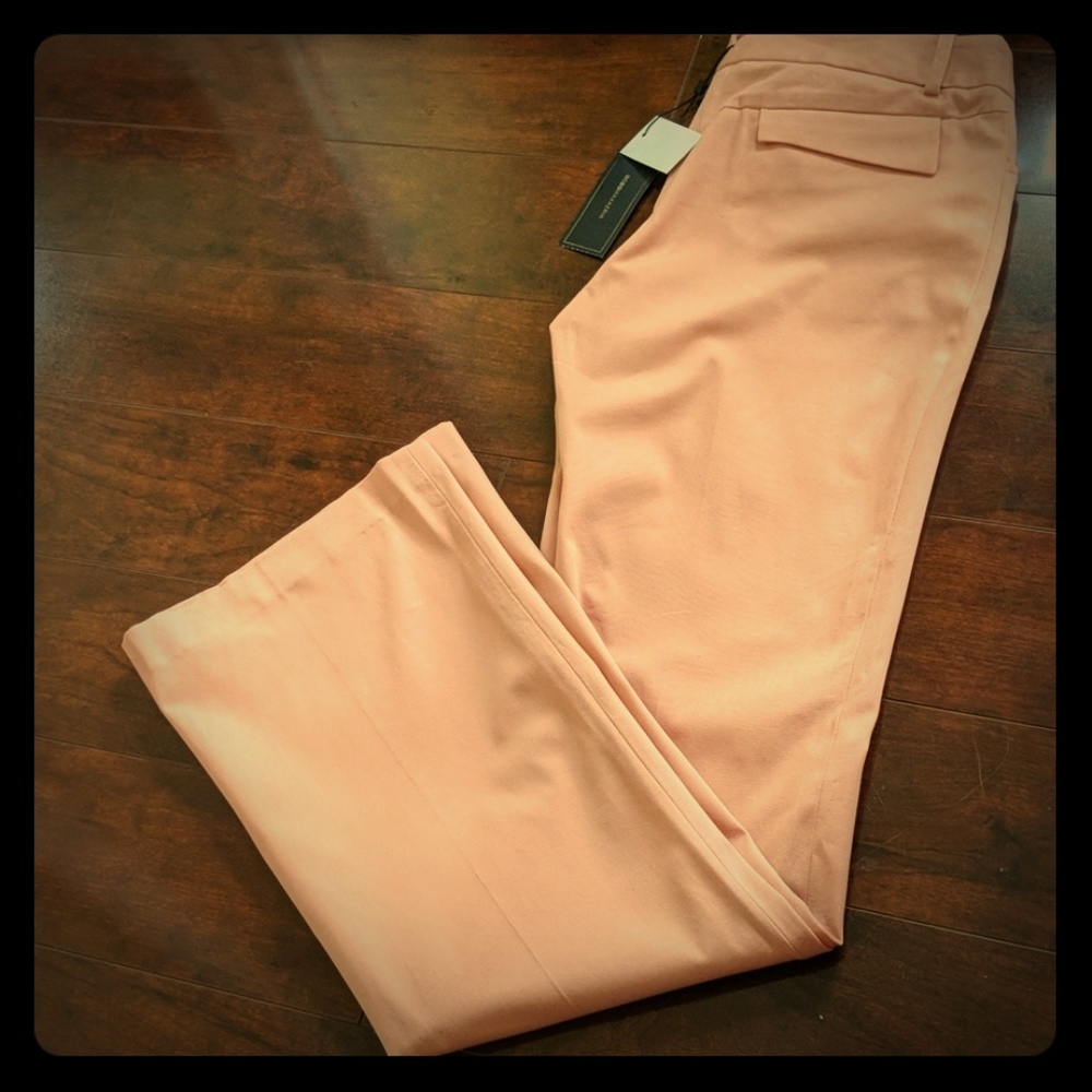 NEW with tags BCBGMAXAZRIA Carrie peach pants